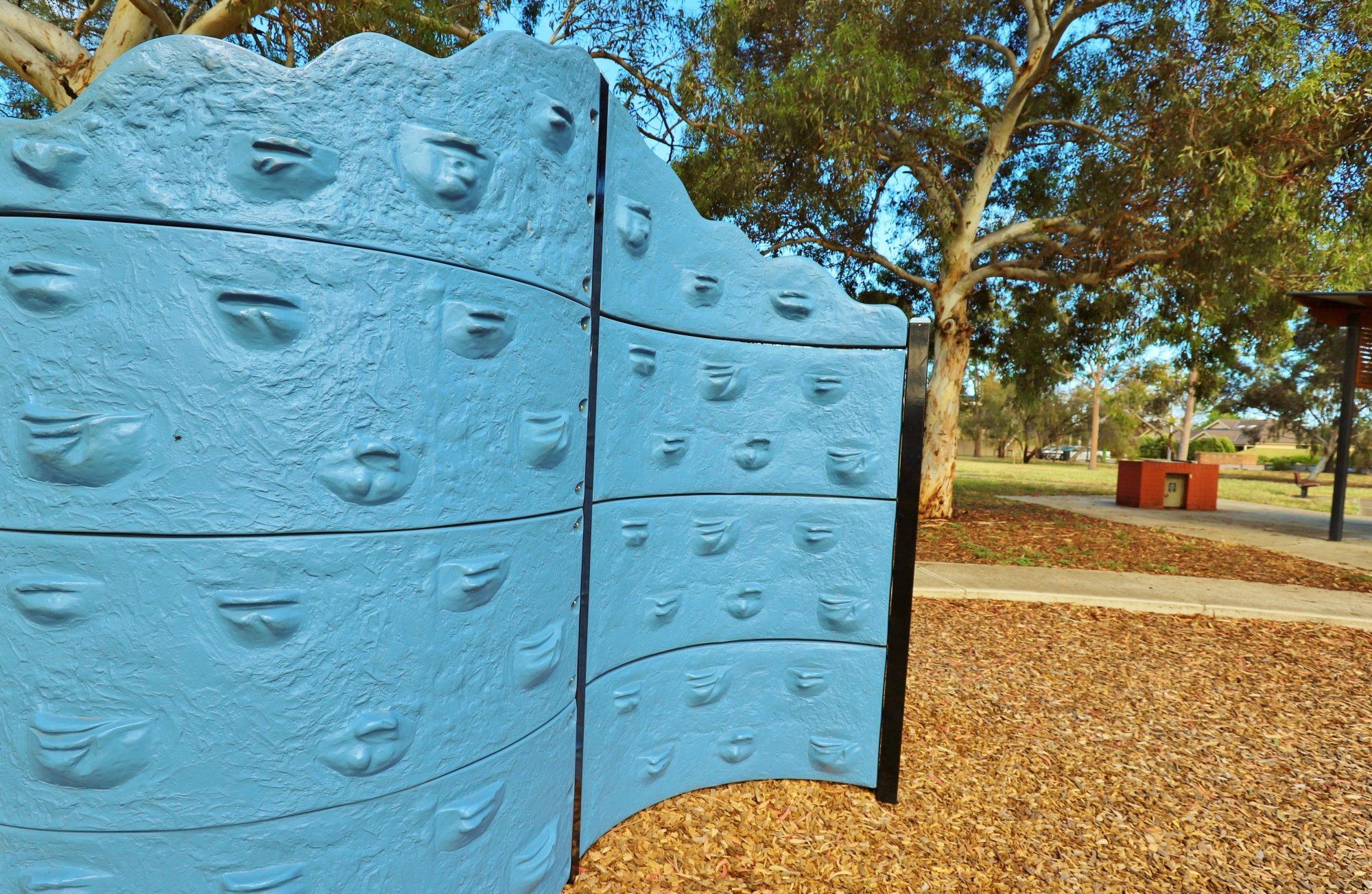 Willoughby Avenue Reserve Playground Climbing Wall 2