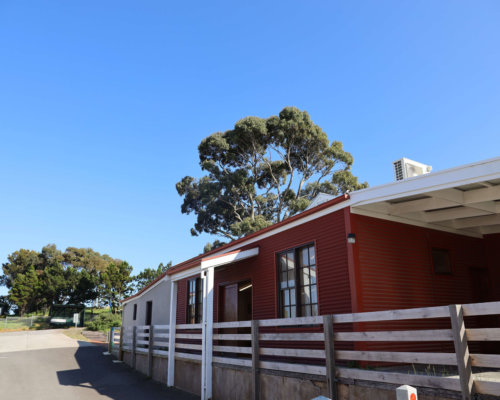 Castrol shed exterior 1
