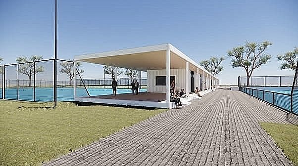 Netball Building Impression