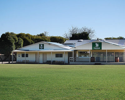 Glandore oval clubroom exterior