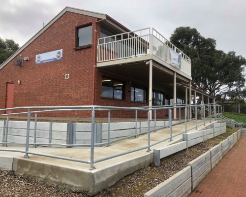 Southbank tennis club clubroom exterior 1