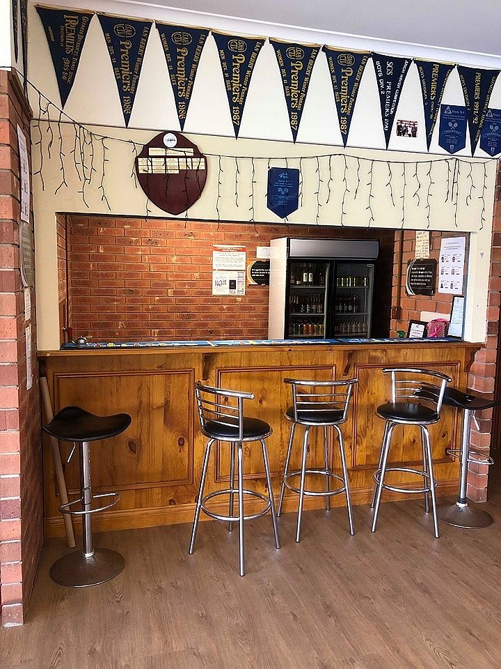 Southbank tennis club clubroom 2