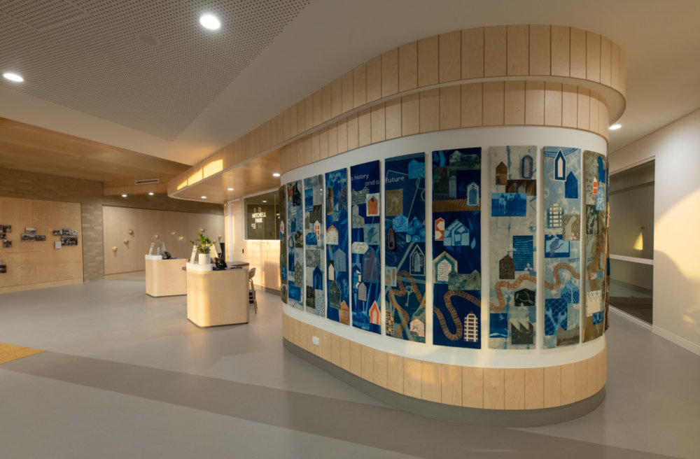 A Place with a History and Future textile Trim Photography