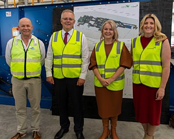 Pm scott morrison visits srwra