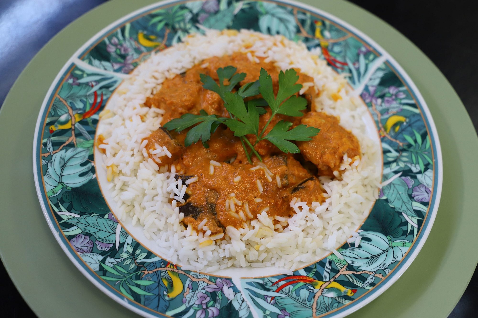 Positive ageing and inclusion meal butter chicken