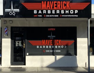 Maverick Barbershop - street view