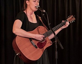 Sienna Hart with Acoustic Guitar