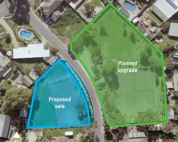Mc Connell Avenue Reserve Map
