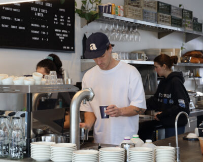 Bobbys Coffee Store Milk Tap Eco Dev 29