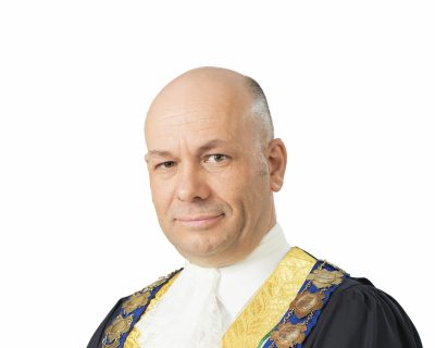 Mayor Kris Hanna In Robes
