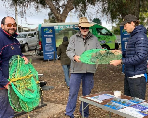 Yabby traps ozfish