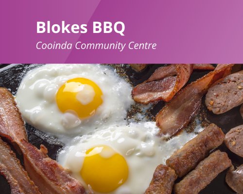 Blokes bbq cooinda
