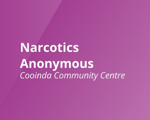 Narcotics Anonymous Cooinda
