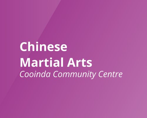 Chinese Martial Arts Cooinda