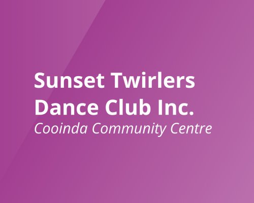Sunset Twirlers Dance Club Inc Cooinda 2