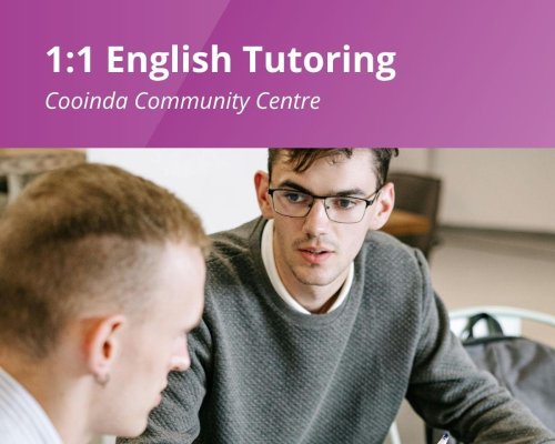1 1 english tutoring cooinda