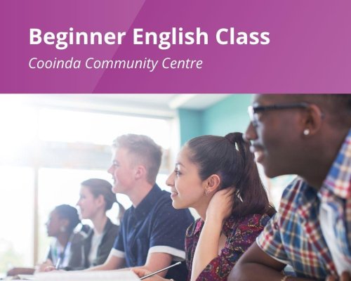 Beginner English Class COOINDA