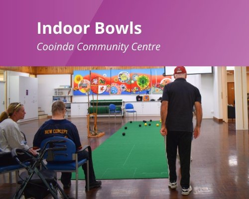 Indoor bowls cooinda