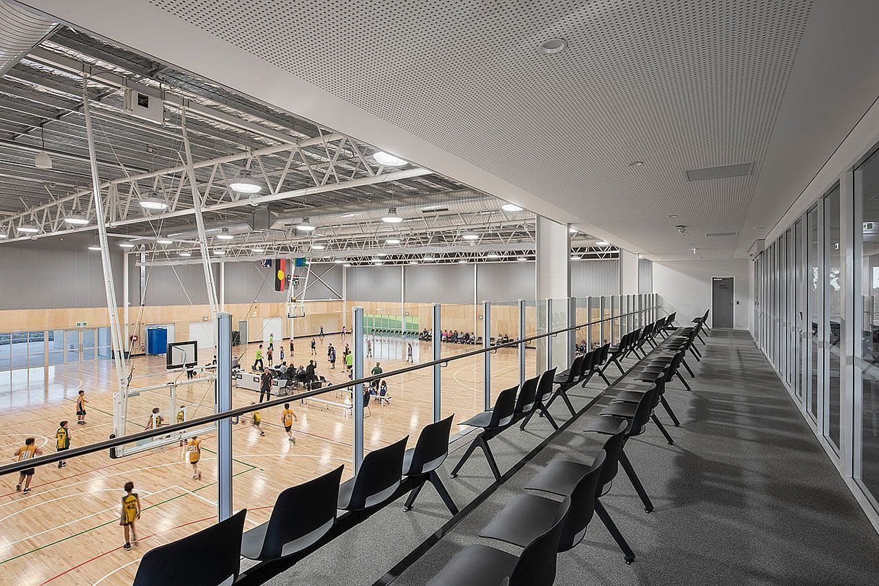 08 7412 public Mitchell Park Sports Community Centre Studio Nine Architects David Sievers