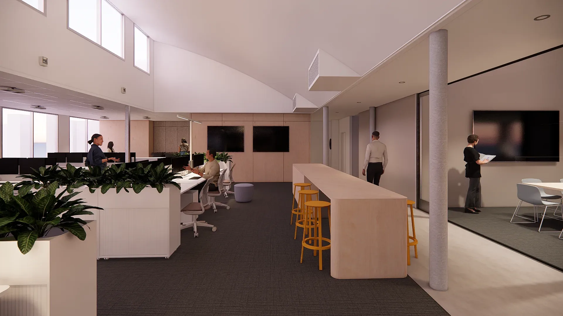 Administration Building - design renders