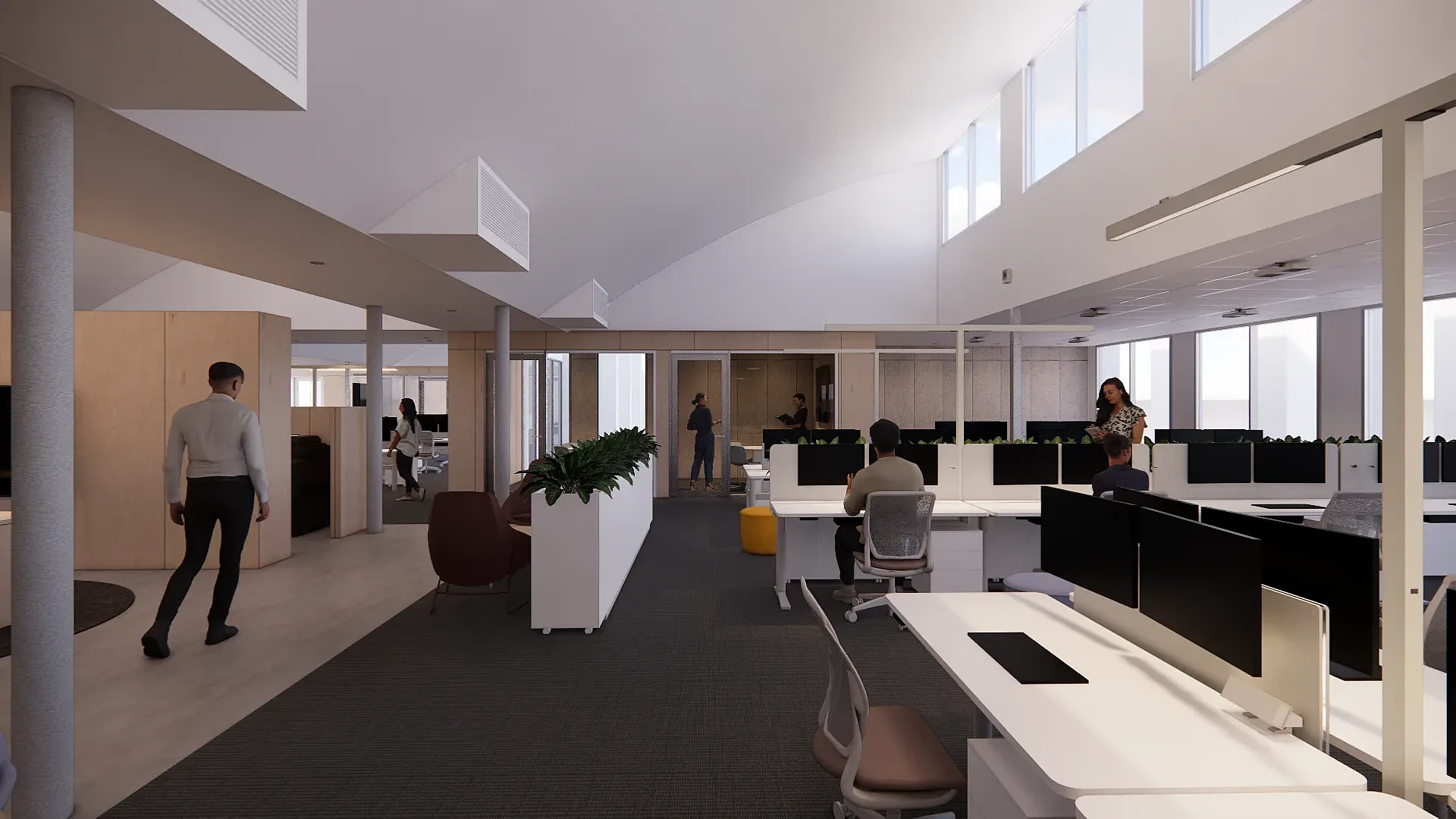 Administration Building - design renders