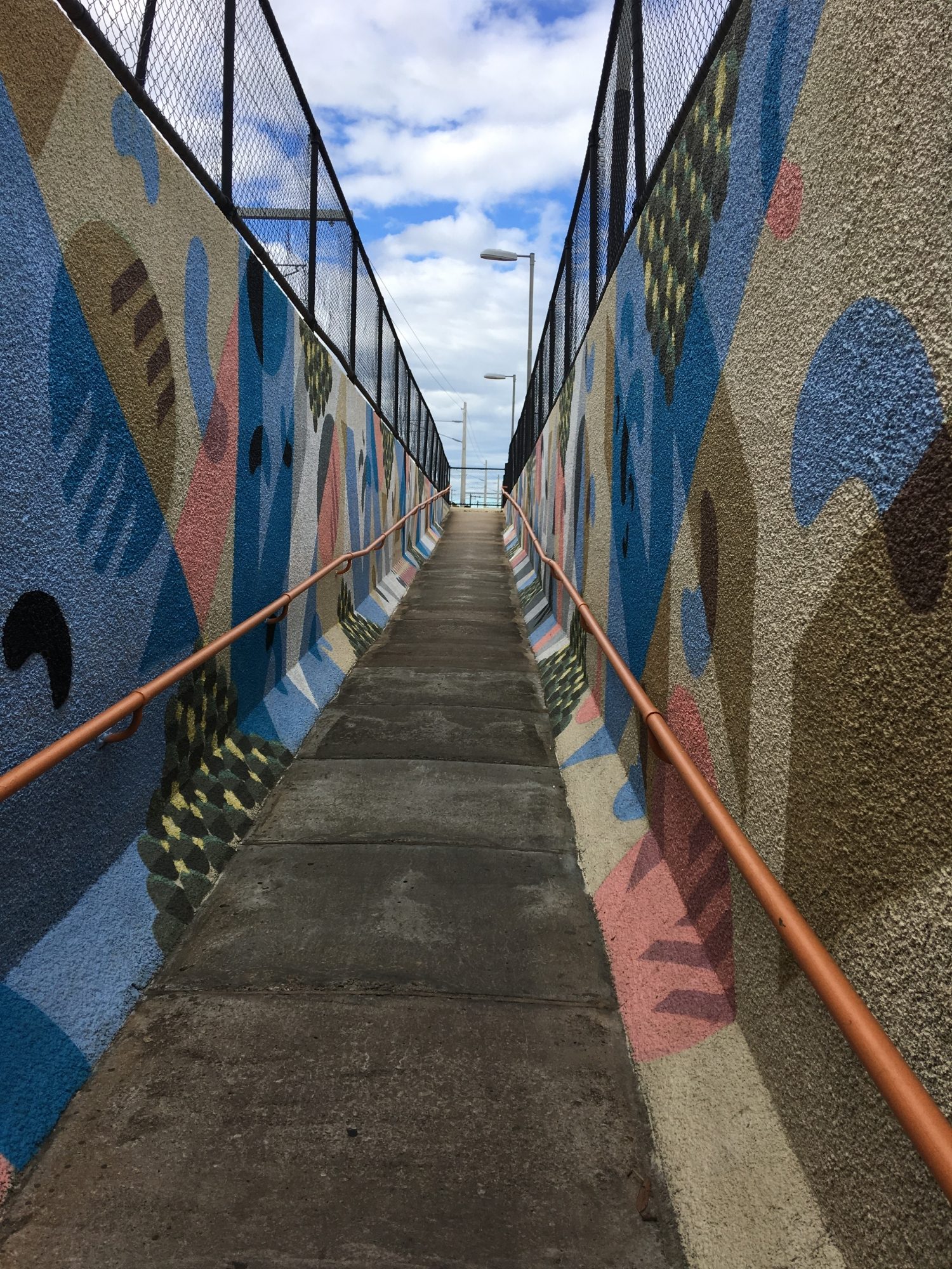 Ascot Park Railway Station Mural2