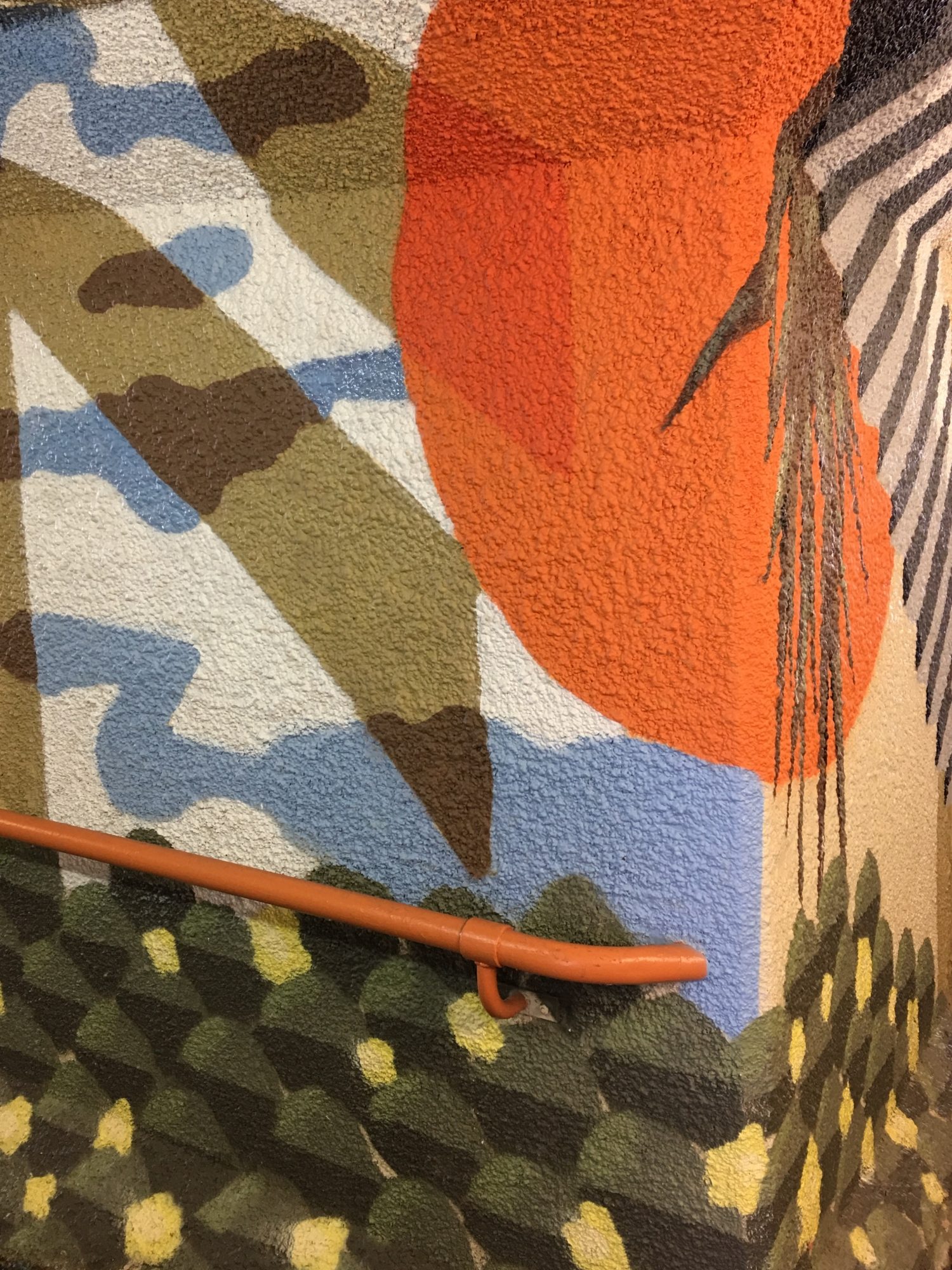 Ascot Park Railway Station Mural3