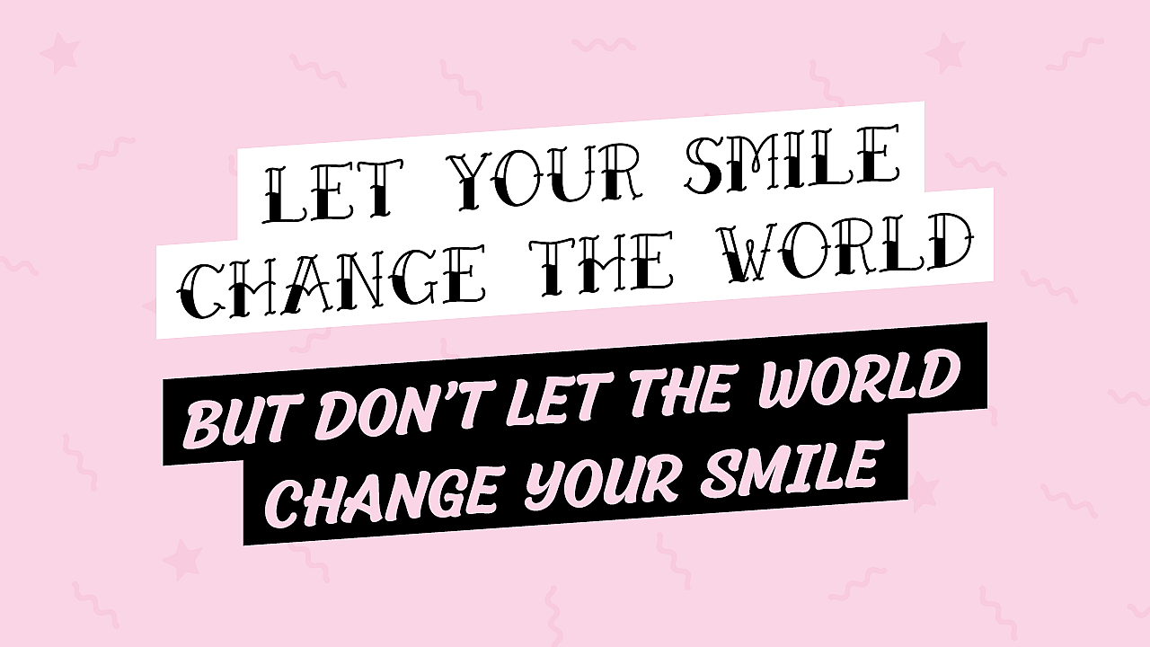 Awesome Ends In ME Smile