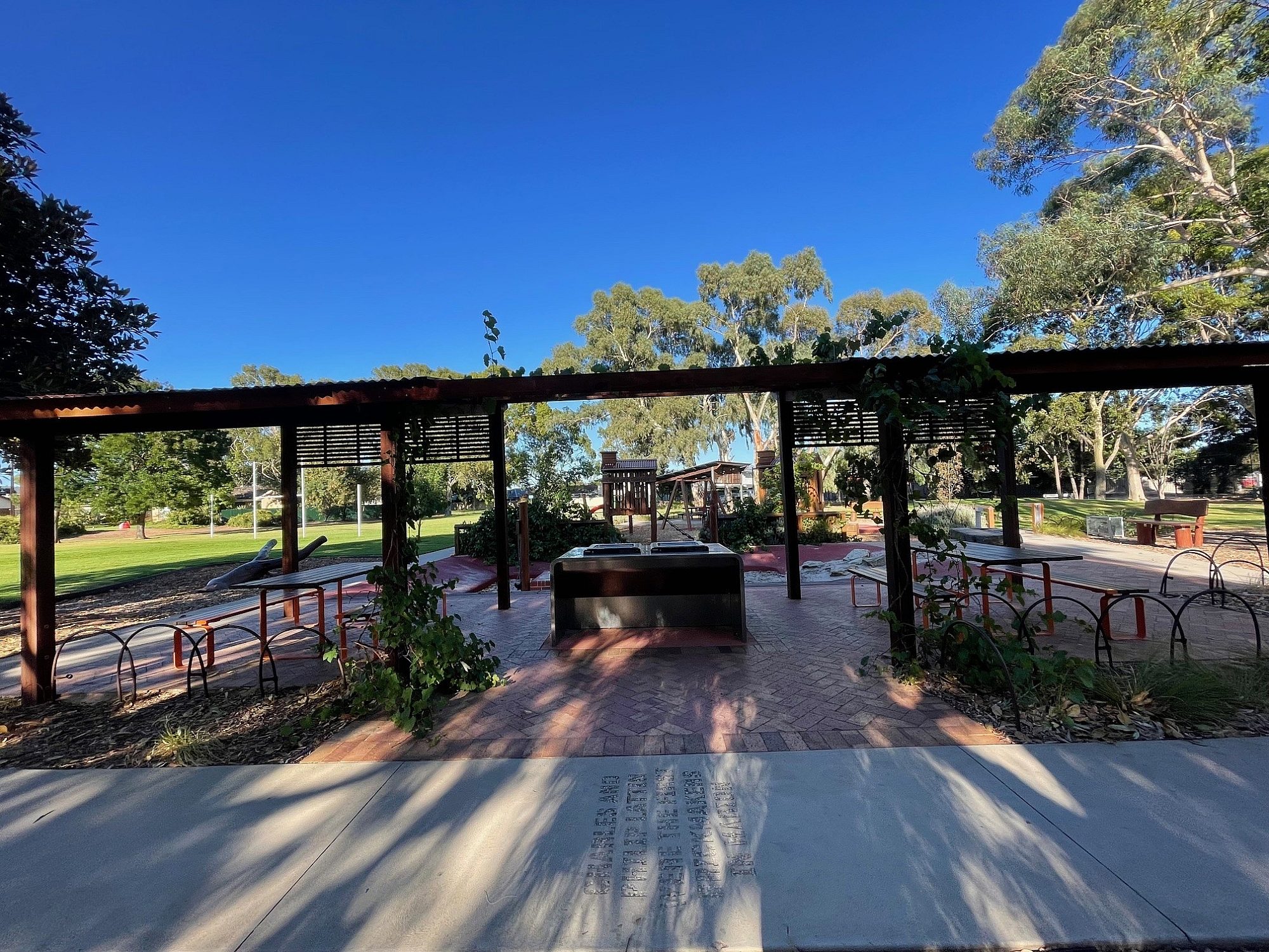 BBQ and Picnic benches