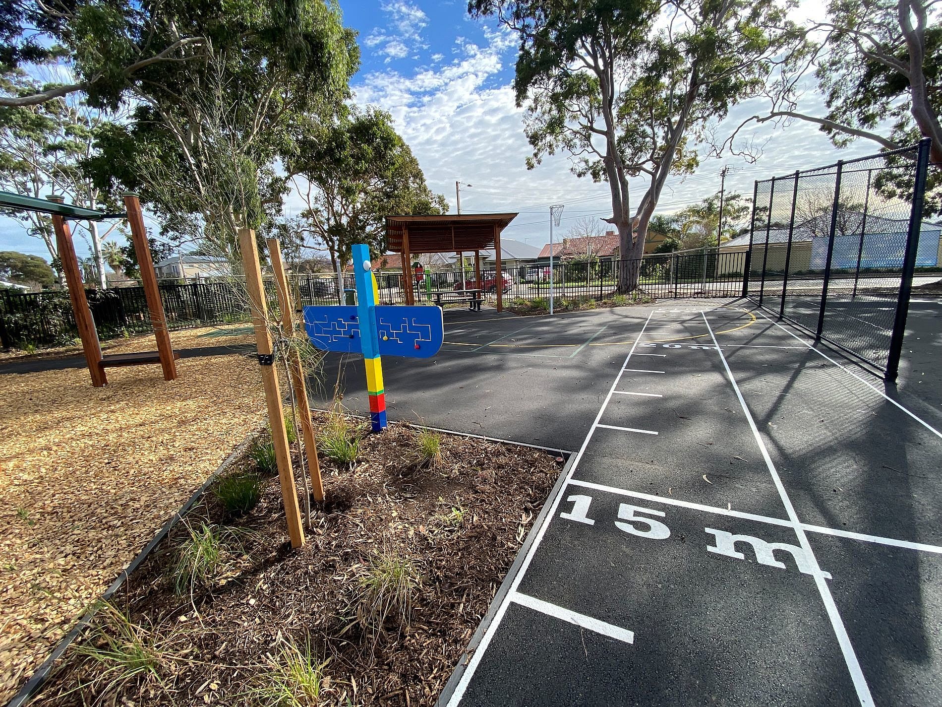 Ballara Park Reserve pre opening 2872 69