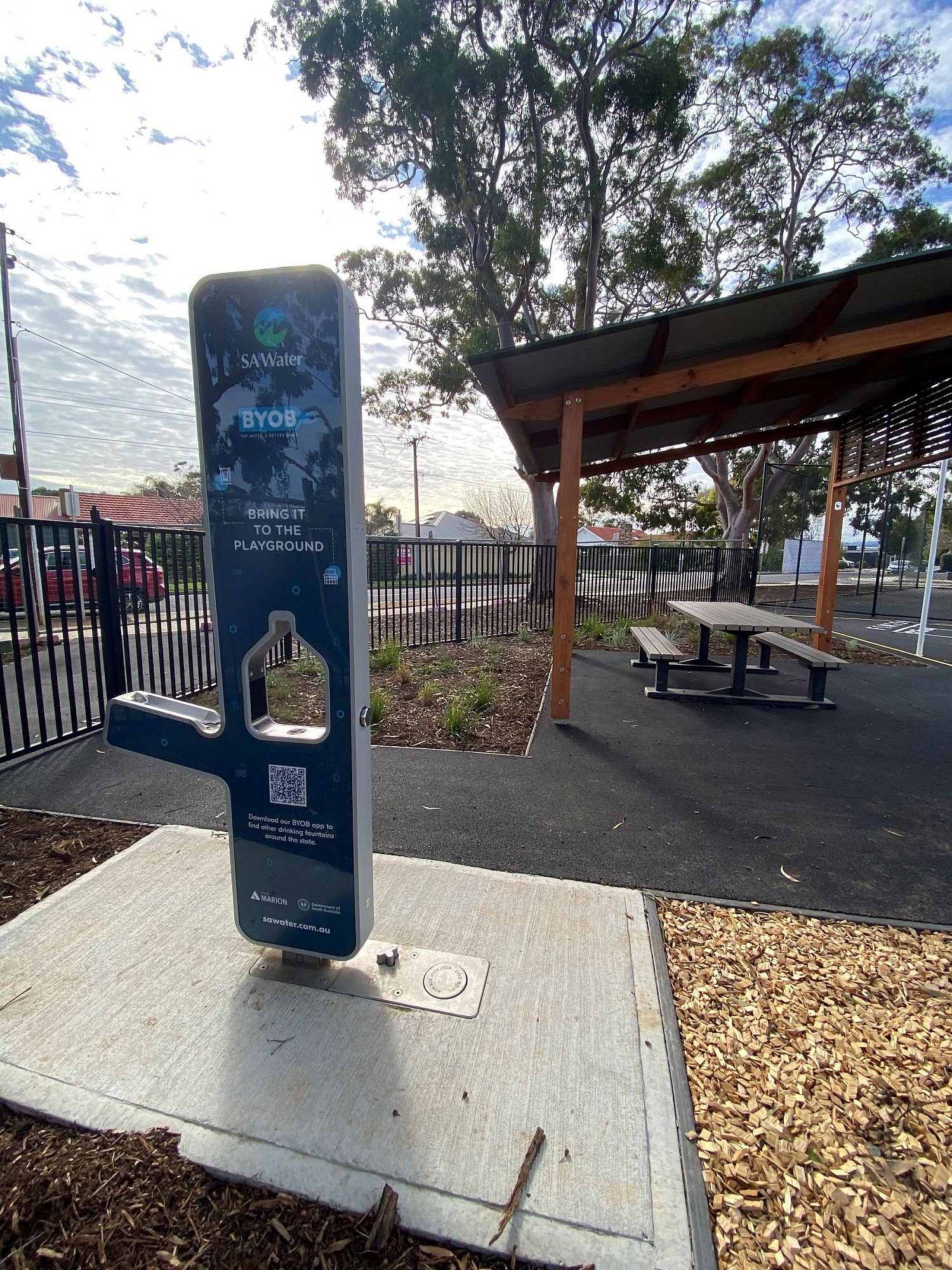 Ballara Park Reserve pre opening 2872 75