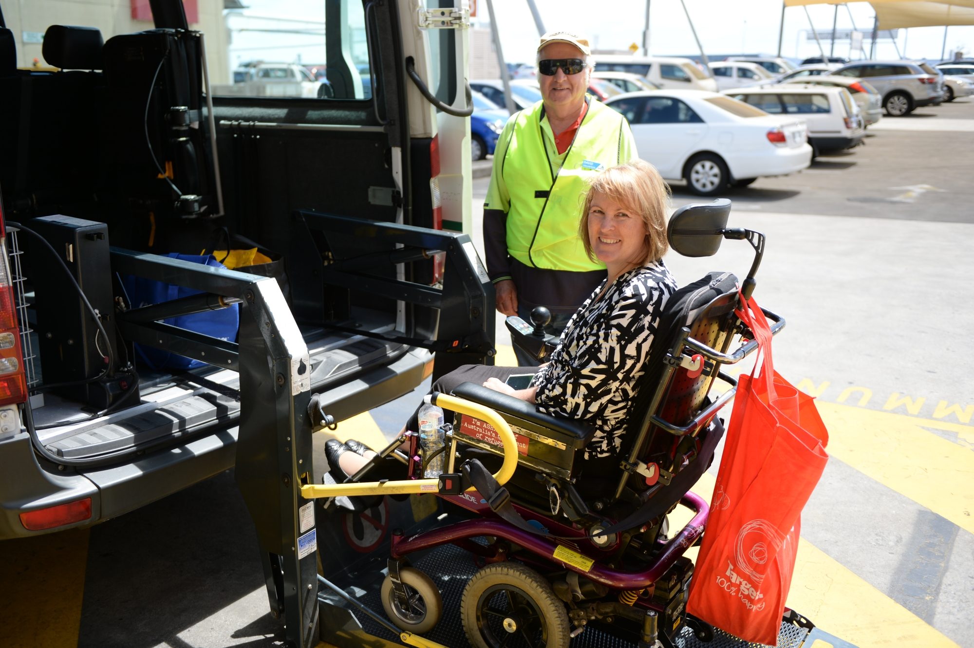 Community Care Community Bus Sue Nash