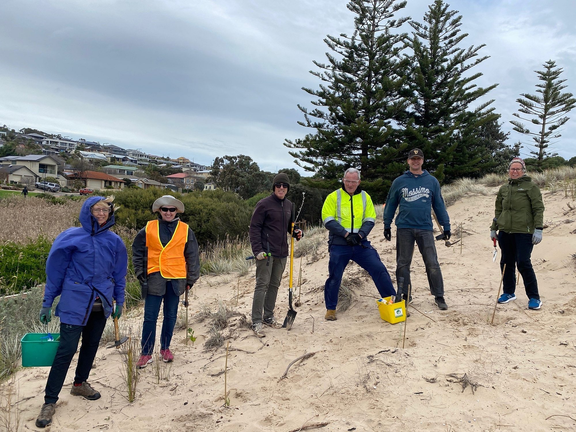 Friends of Lower Field River coastal planting 2022 3