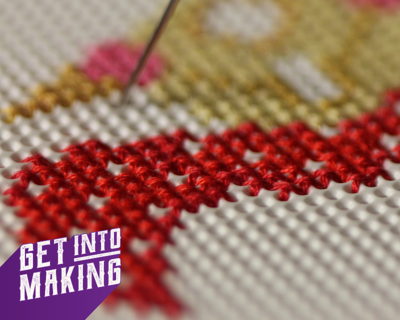 Get Into Making Cross Stitch