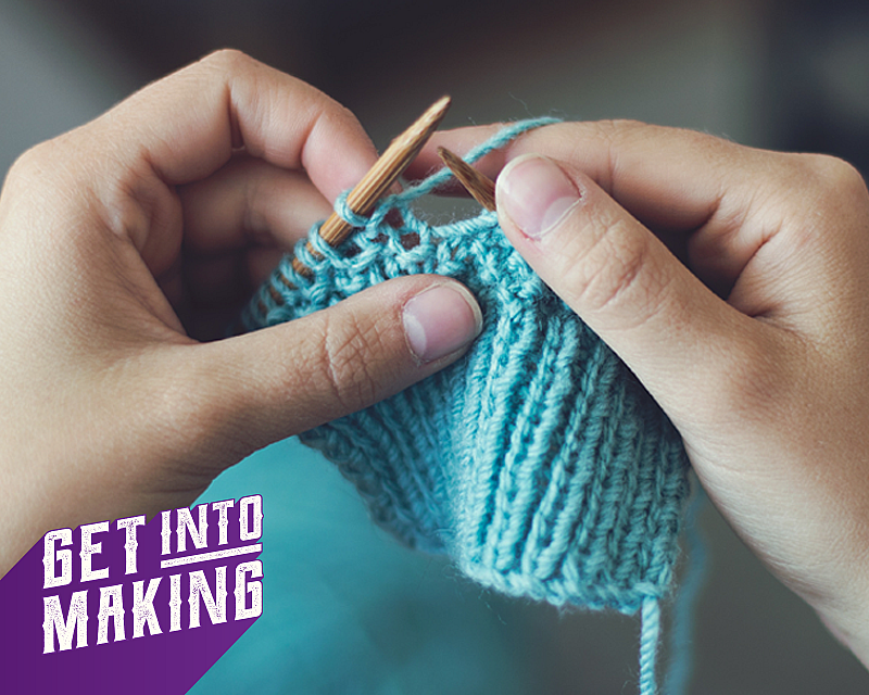 Get Into Making Knitting