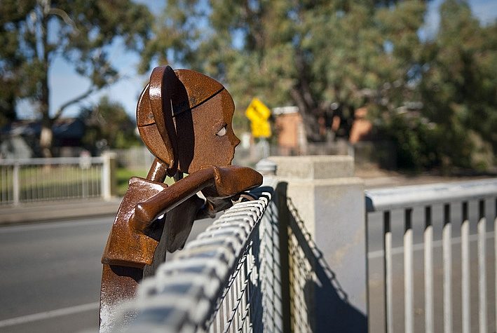 Little Marion Pondering Close Up