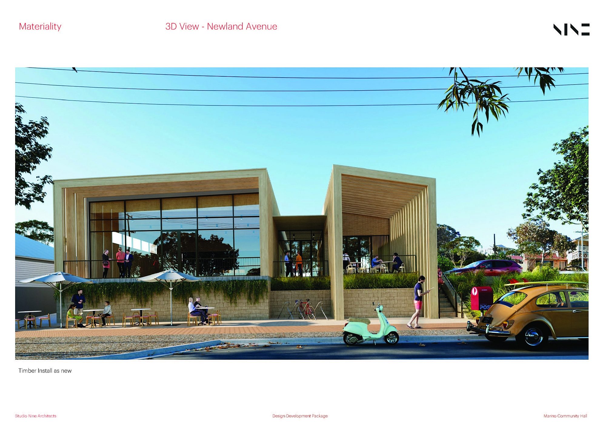 Marino Newland frontage