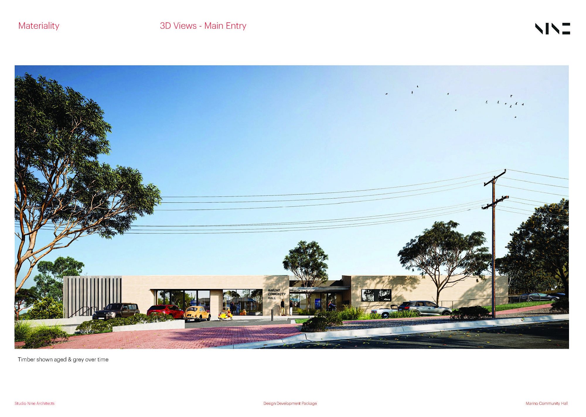 Marino building entry