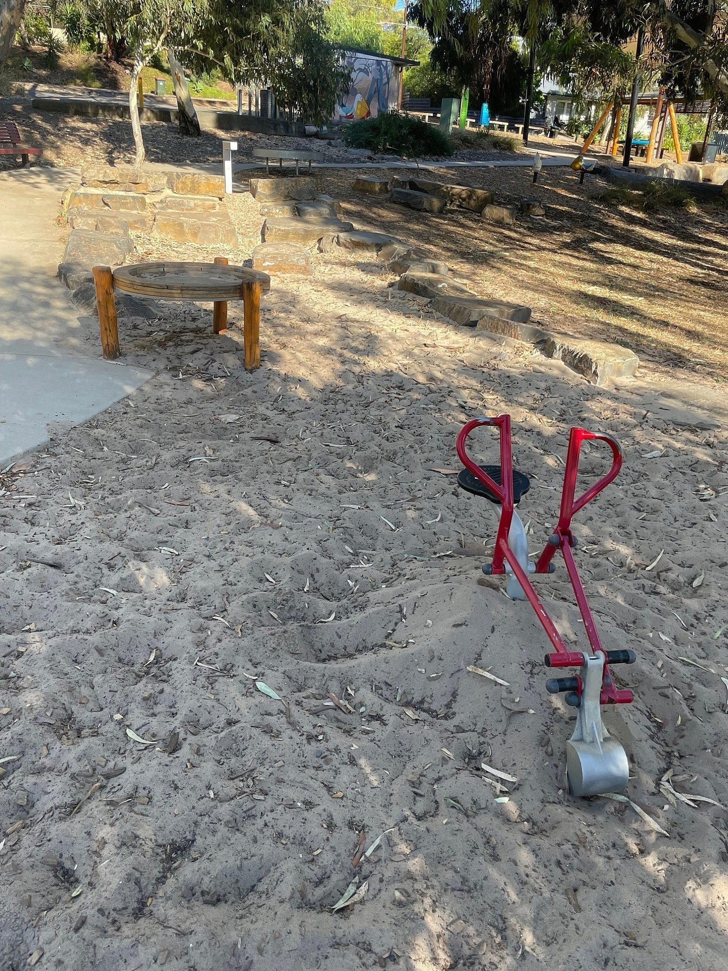 Nature play equipment