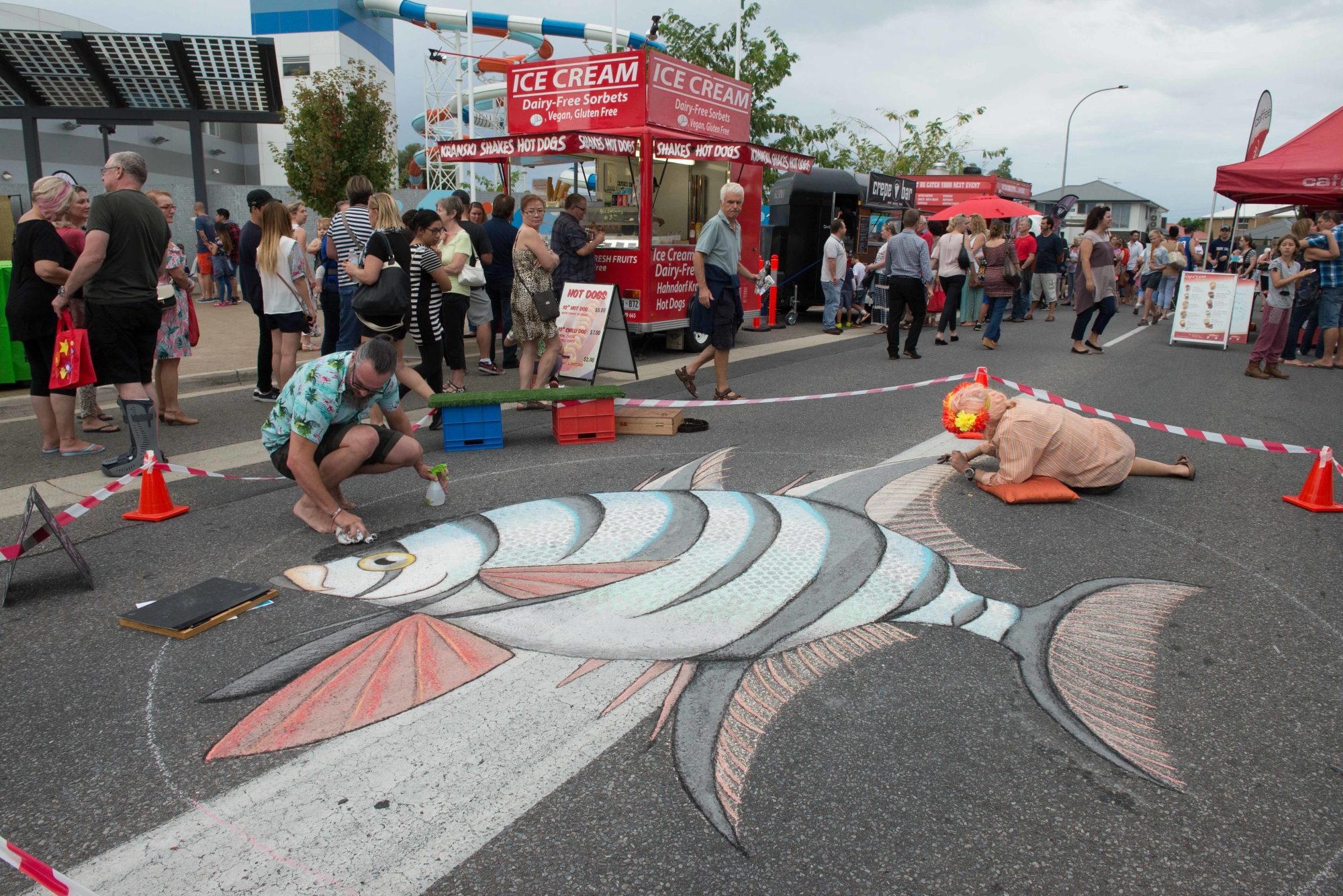 Photo fish on road MC17