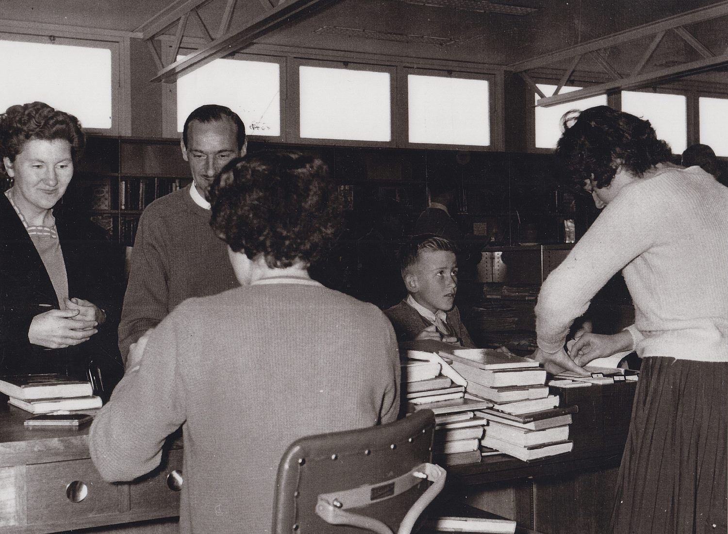 Pitman Library Customers 1960