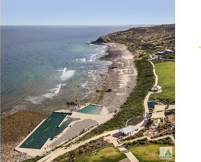 Seaside pool option 1 50m