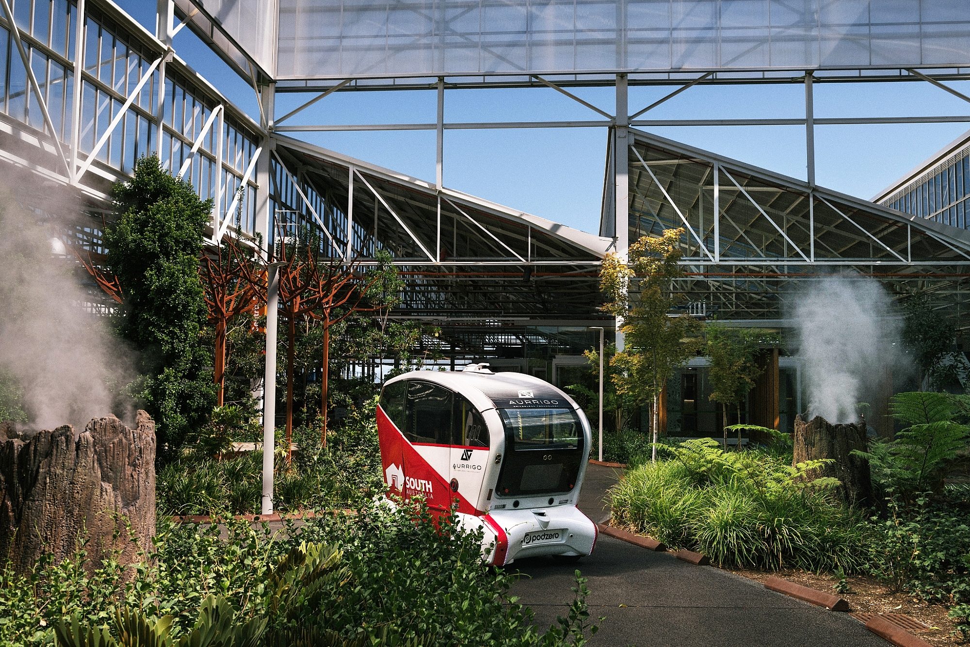 Autonomous Vehicle Urban Forest Tonsley